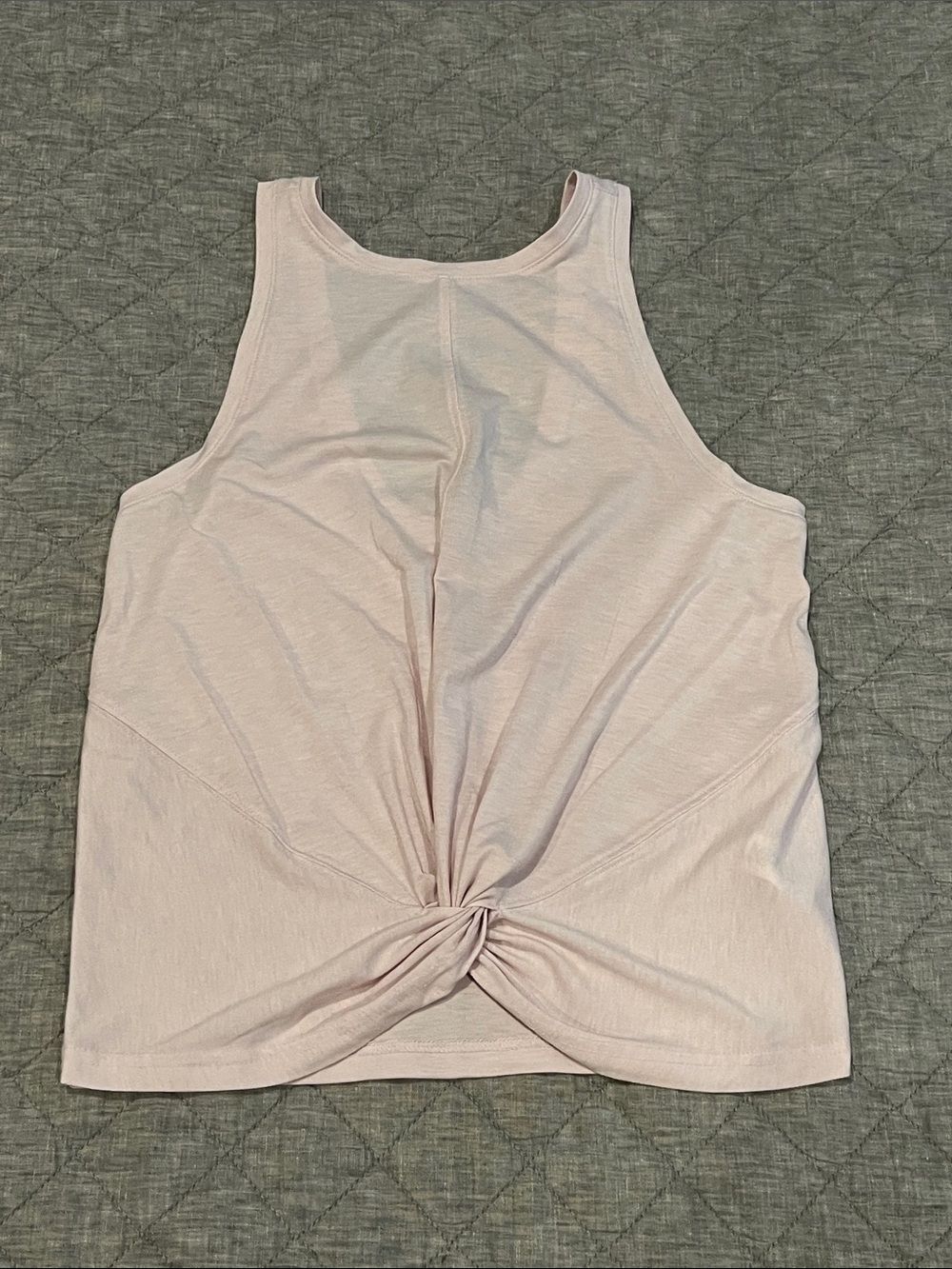 Athleta Pale Blush Twist-Front Tank